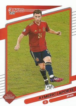 #129 Aymeric Laporte - Spain - 2021-22 Donruss Road to FIFA World Cup Qatar 2022 Soccer