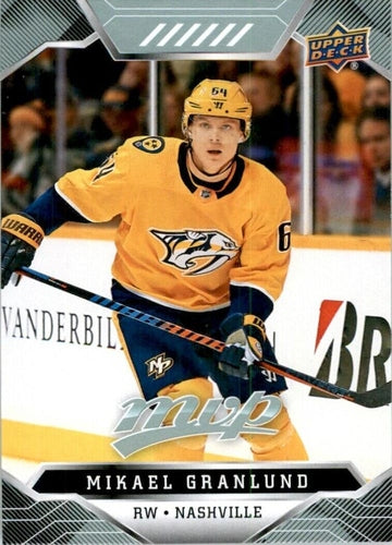 #129 Mikael Granlund - Nashville Predators - 2019-20 Upper Deck MVP Hockey