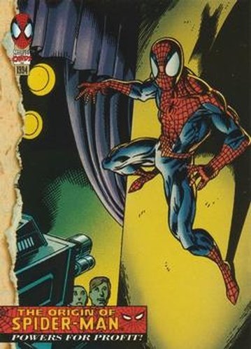 #129 Powers for Profit! - 1994 Fleer The Amazing Spider-Man