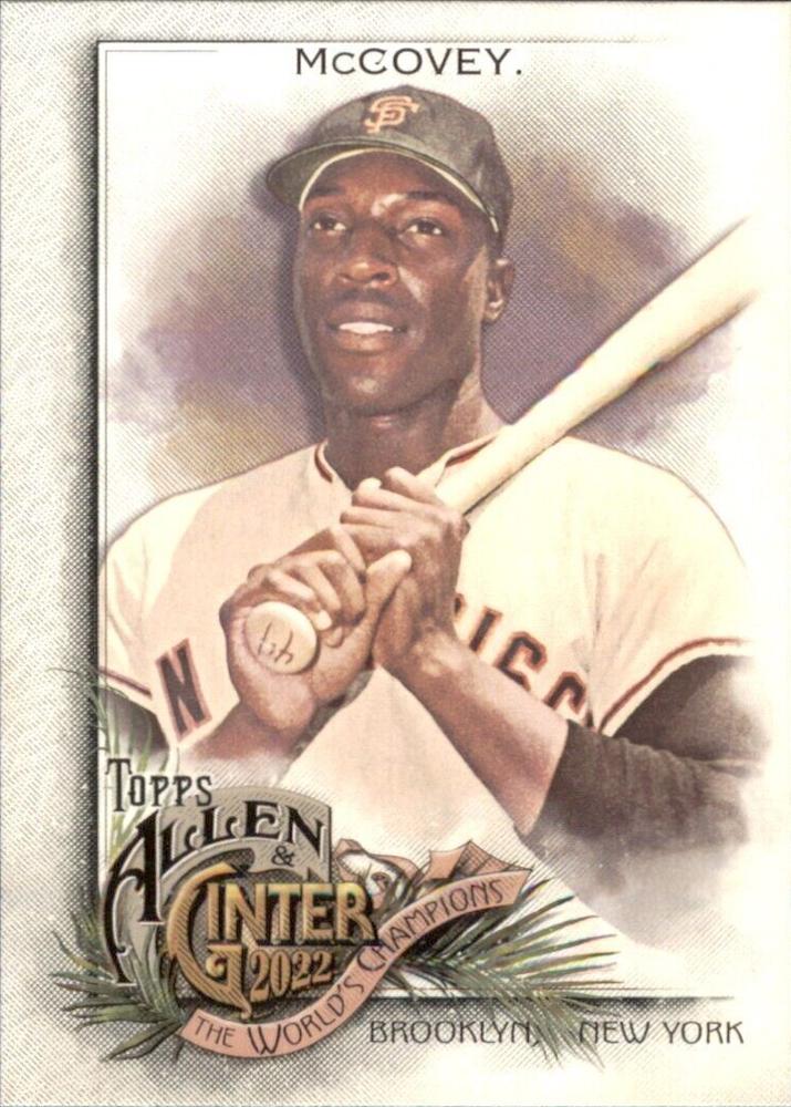 #129 Willie McCovey - San Francisco Giants - 2022 Topps Allen & Ginter Baseball