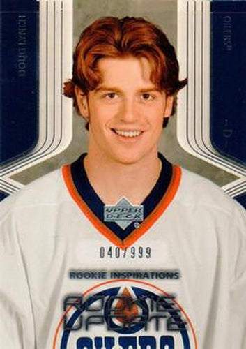 #129 Doug Lynch - Edmonton Oilers - 2003-04 Upper Deck Rookie Update Hockey