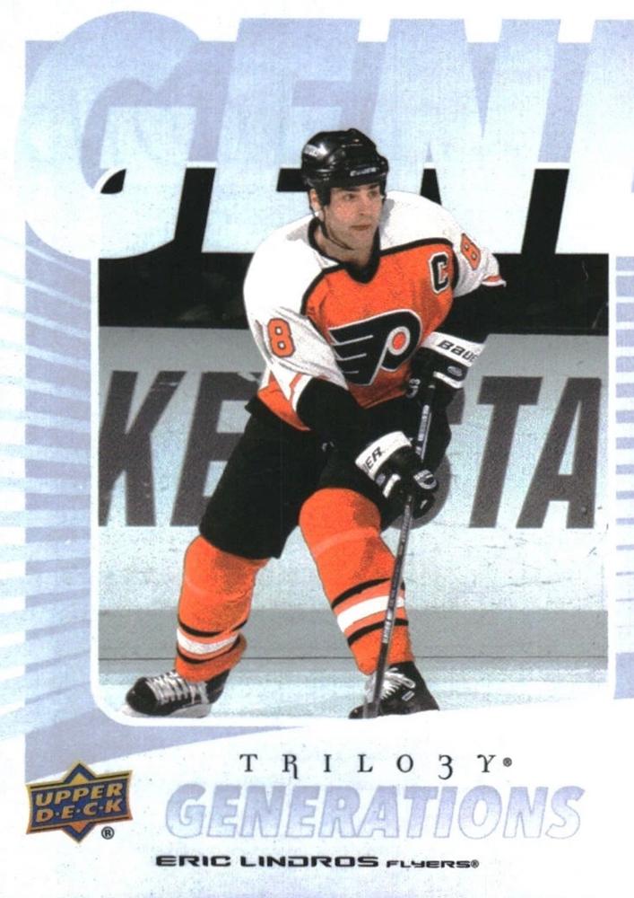#TG-12A Eric Lindros - Philadelphia Flyers - 2023-24 Upper Deck Trilogy - Generations Hockey