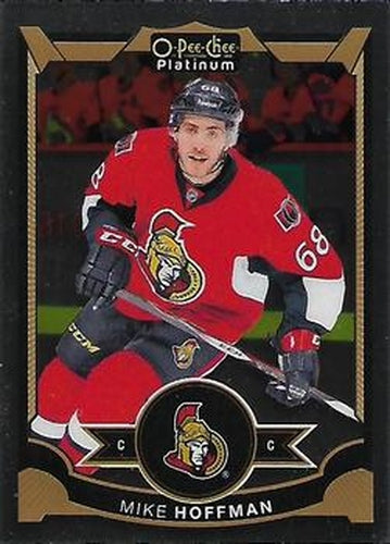 #12 Mike Hoffman - Ottawa Senators - 2015-16 O-Pee-Chee Platinum Hockey