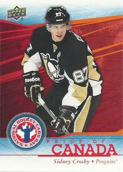 #NHCD 12 Sidney Crosby - Pittsburgh Penguins - 2014 Upper Deck National Hockey Card Day Canada Hockey