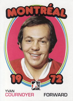 #12 Yvan Cournoyer - Montreal Canadiens - 2009-10 In The Game 1972 The Year In Hockey