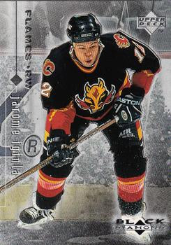 #12 Jarome Iginla - Calgary Flames - 1998-99 Upper Deck Black Diamond Hockey
