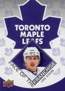 #FF12 Luke Schenn - Toronto Maple Leafs - 2009-10 Upper Deck - Face of the Franchise Hockey