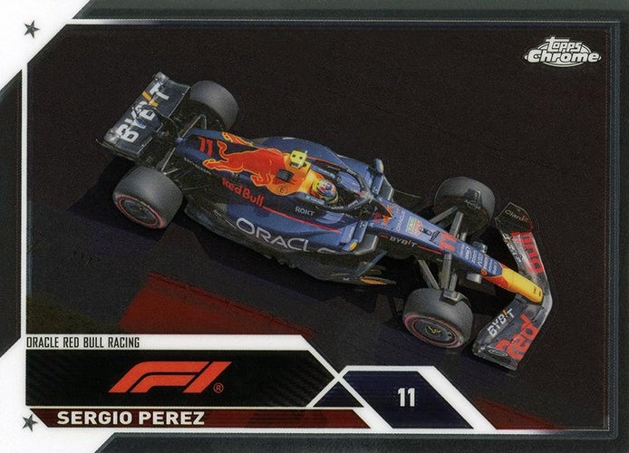 #12 Sergio Perez - Oracle Red Bull Racing - 2023 Topps Chrome Formula 1 Racing