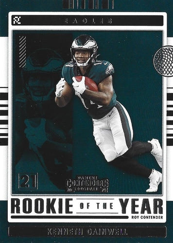 #ROY-KGA Kenneth Gainwell - Philadelphia Eagles - 2021 Panini Contenders - Rookie of the Year Contenders Football