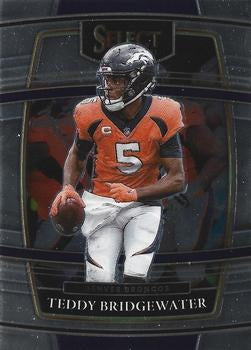 #12 Teddy Bridgewater - Denver Broncos - 2021 Panini Select Football