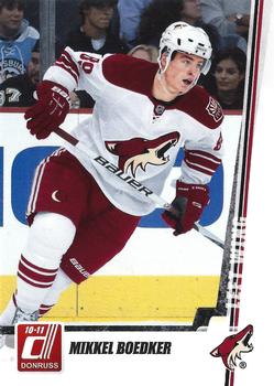#12 Mikkel Boedker - Phoenix Coyotes - 2010-11 Donruss Hockey