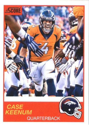 #12 Case Keenum - Denver Broncos - 2019 Score Football