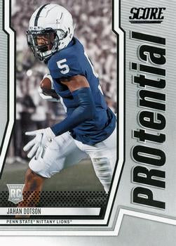 #P-JD Jahan Dotson - Penn State Nittany Lions - 2022 Score - PROtential Football