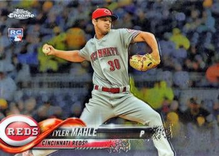#12 Tyler Mahle - Cincinnati Reds - 2018 Topps Chrome Baseball