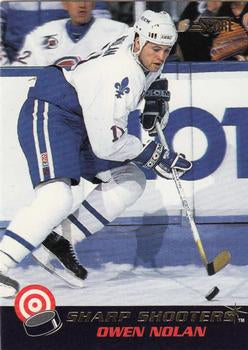 #12 Owen Nolan - Quebec Nordiques - 1992-93 Score - Sharp Shooters Hockey