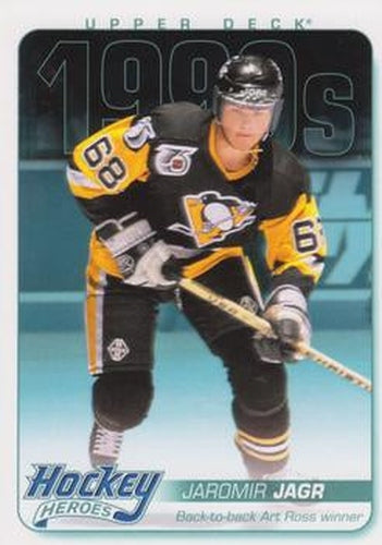 #HH64 Jaromir Jagr - Pittsburgh Penguins - 2011-15 Upper Deck - Hockey Heroes