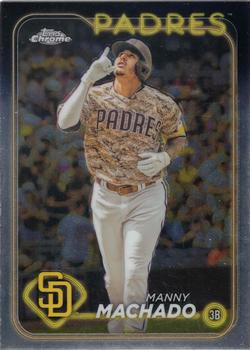 #12 Manny Machado - San Diego Padres - 2024 Topps Chrome Baseball