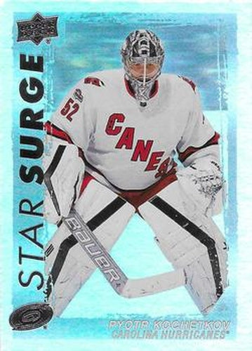#SS-12 Pyotr Kochetkov - Carolina Hurricanes - 2023-24 Upper Deck - Star Surge Hockey