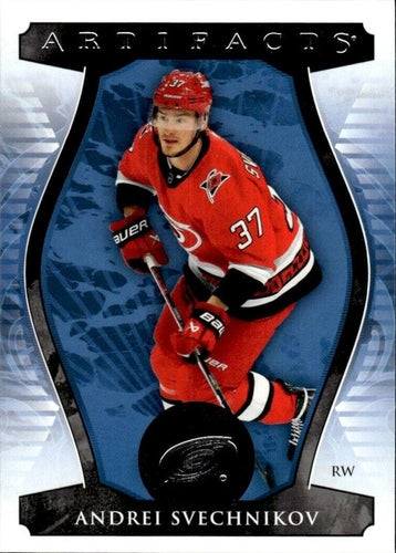 #12 Andrei Svechnikov - Carolina Hurricanes - 2023-24 Upper Deck Artifacts Hockey