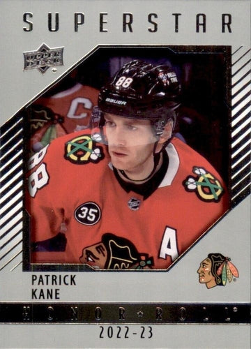 #HR-12 Patrick Kane - Chicago Blackhawks - 2022-23 Upper Deck - Honor Roll Hockey