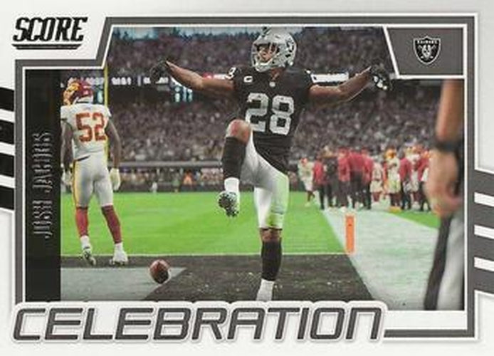 #C-JJ Josh Jacobs - Las Vegas Raiders - 2022 Score - Celebration Football