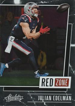#RZ-JE Julian Edelman - New England Patriots - 2020 Panini Absolute - Red Zone Football
