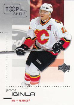 #12 Jarome Iginla - Calgary Flames - 2002-03 Upper Deck Top Shelf Hockey