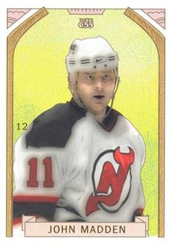#12 John Madden - New Jersey Devils - 2003-04 Topps C55 Hockey
