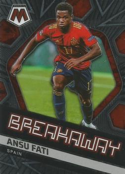 #12 Ansu Fati - Spain - 2021-22 Panini Mosaic Road to FIFA World Cup - Breakaway Soccer