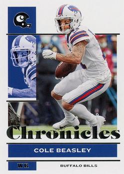 #12 Cole Beasley - Buffalo Bills - 2021 Panini Chronicles Football