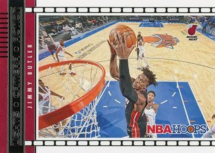 #12 Jimmy Butler - Miami Heat - 2021-22 Hoops - Lights Camera Action Basketball