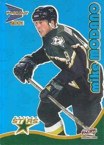#12 Mike Modano - Dallas Stars - 2000-01 Pacific Prism McDonald's - Blue Hockey