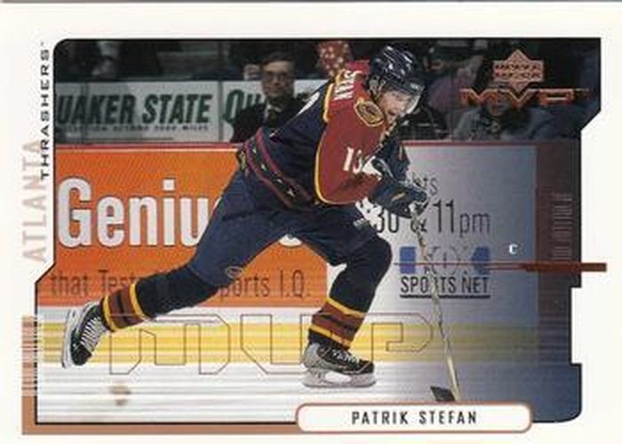 #12 Patrik Stefan - Atlanta Thrashers - 2000-01 Upper Deck MVP Hockey