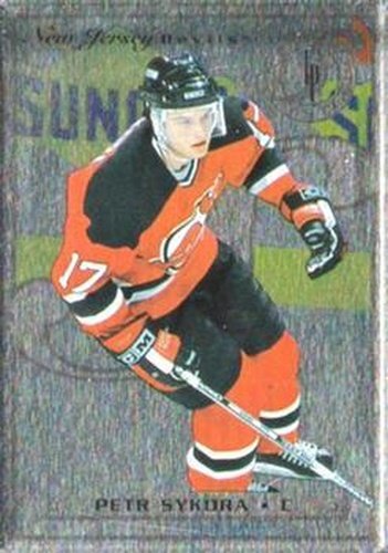 #12 Petr Sykora - New Jersey Devils - 1996-97 Leaf Preferred - Steel Hockey