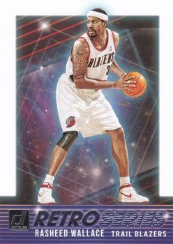 #12 Rasheed Wallace - Portland Trail Blazers - 2021-22 Donruss - Retro Series Basketball