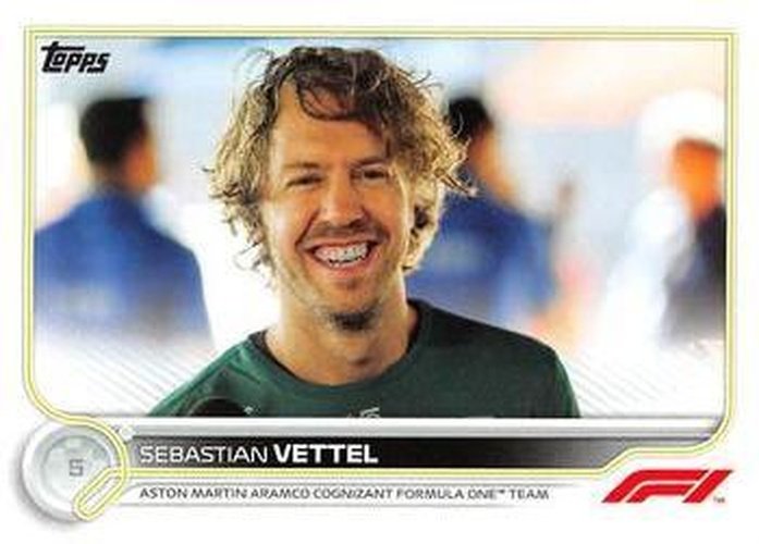 #12 Sebastian Vettel - Aston Martin Aramco Cognizant Formula One Team - 2022 Topps Formula 1 Racing