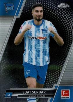 #12 Suat Serdar - Hertha BSC Berlin - 2021-22 Topps Chrome Bundesliga Soccer