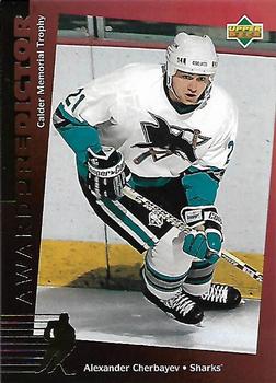 #C12 Alexander Cherbayev - San Jose Sharks - 1994-95 Upper Deck - Predictors Canadian Gold Exchange Hockey