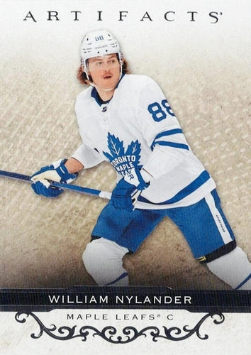 #12 William Nylander - Toronto Maple Leafs - 2021-22 Upper Deck Artifacts Hockey