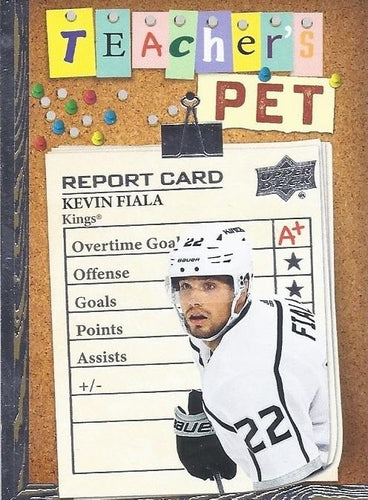 #TP-12 Kevin Fiala - Los Angeles Kings - 2023-24 Upper Deck - Teacher's Pet Hockey