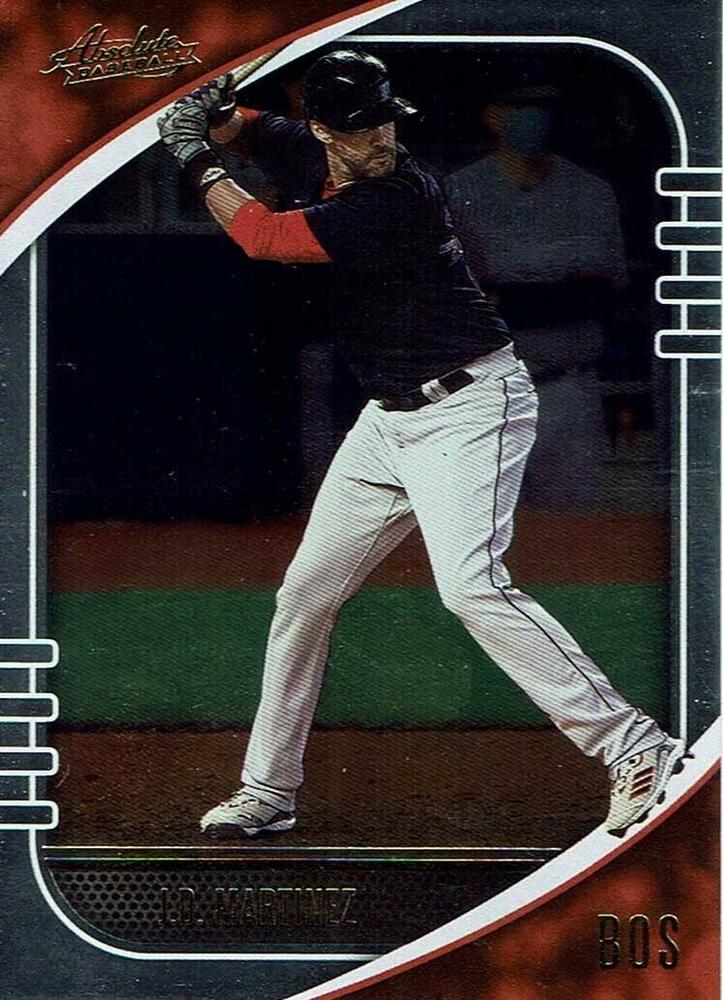 #12 J.D. Martinez - Boston Red Sox - 2021 Panini Absolute Baseball