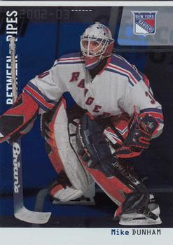 #12 Mike Dunham - New York Rangers - 2002-03 Be a Player Between the Pipes Hockey