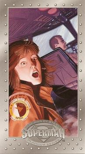 #12 Introducing Lois Lane! - 1994 SkyBox Superman Man of Steel Platinum Series