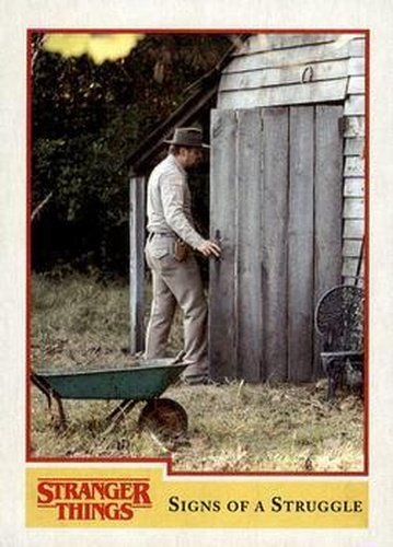 #12 Signs of a Struggle - 2018 Topps Stranger Things
