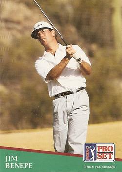 #12 Jim Benepe - 1991 Pro Set PGA Tour Golf