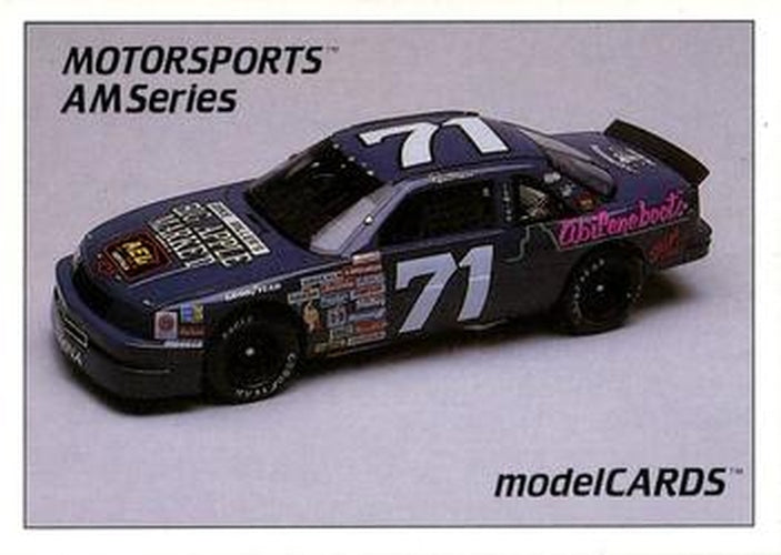 #12 Dave Marcis' Car - Marcis Auto Racing - 1992 Motorsports Modelcards AM Series Racing