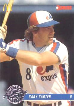 #12 Gary Carter - Montreal Expos - 1993 Donruss McDonald's Montreal Expos 25th Anniversary Baseball