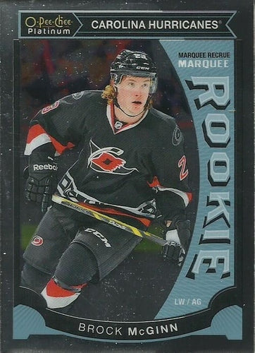 #M12 Brock McGinn - Carolina Hurricanes - 2015-16 O-Pee-Chee Platinum - Marquee Rookies Hockey