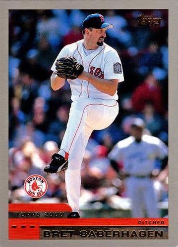 #12 Bret Saberhagen - Boston Red Sox - 2000 Topps Baseball
