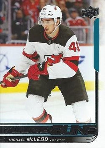 #512 Michael McLeod - New Jersey Devils - 2018-19 Upper Deck Hockey